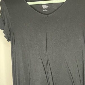 Mossimo Supply Co. Women's Charcoal Short Sleeve Tee